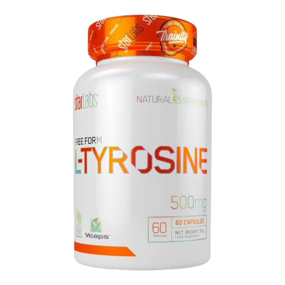 L-tyrosine 500 Mg 60 Caps