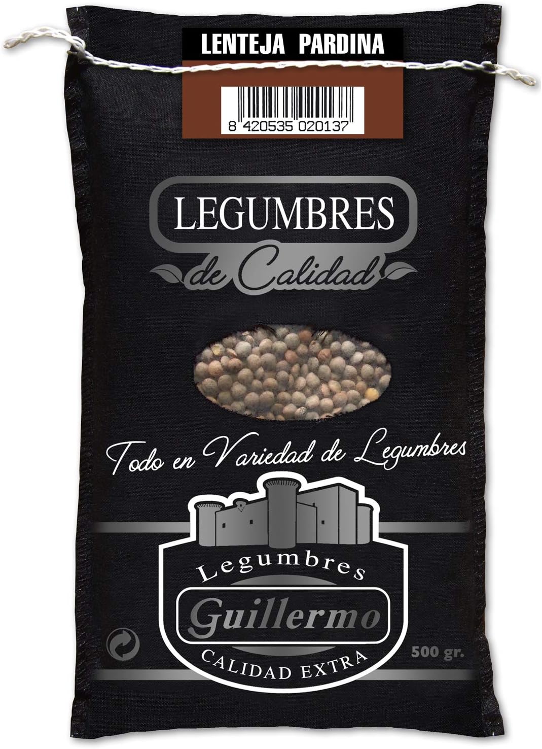 Lenteja Pardina - 500 G
