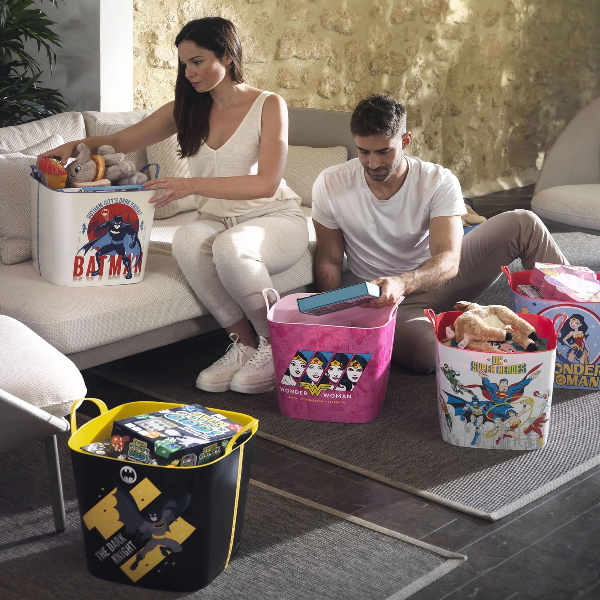 Life Story Cesto 25l Iml Wonder Woman Stars (warner) - Image 5