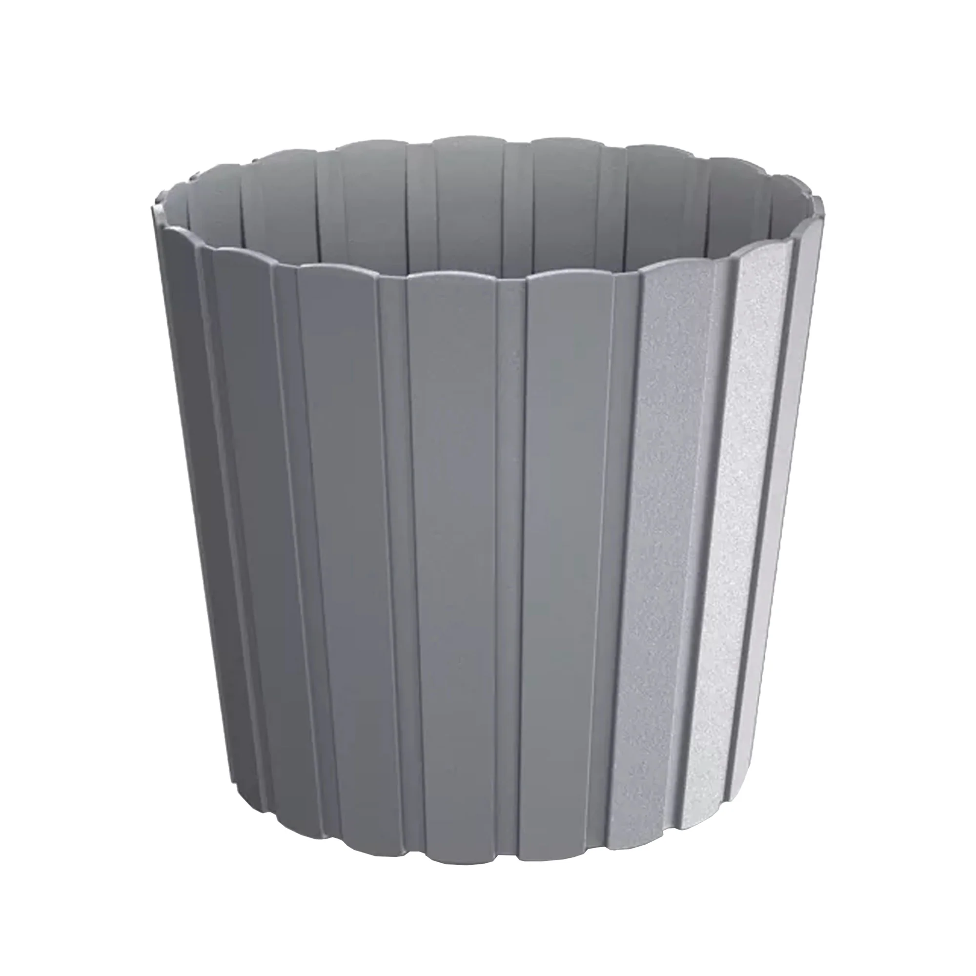 Maceta Boardee Basic 2,2l., Dimensiones (mm) 165x165x150, Color Gris Piedra