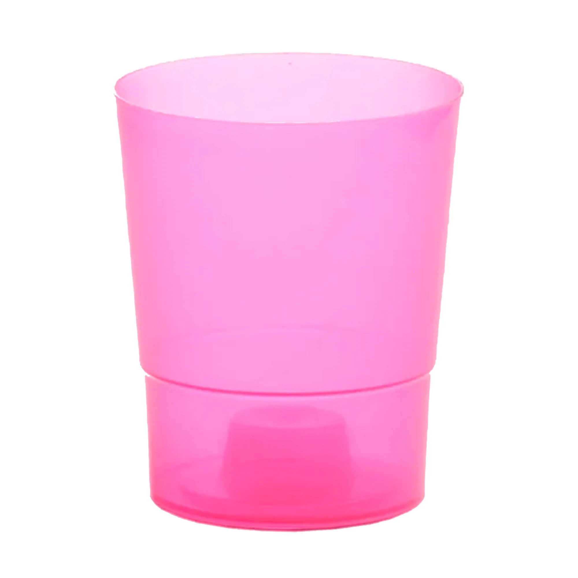 Maceta Coubi Orchid 1,1l., Dimensiones (mm) 125x125x147, Color Rosa Transparente