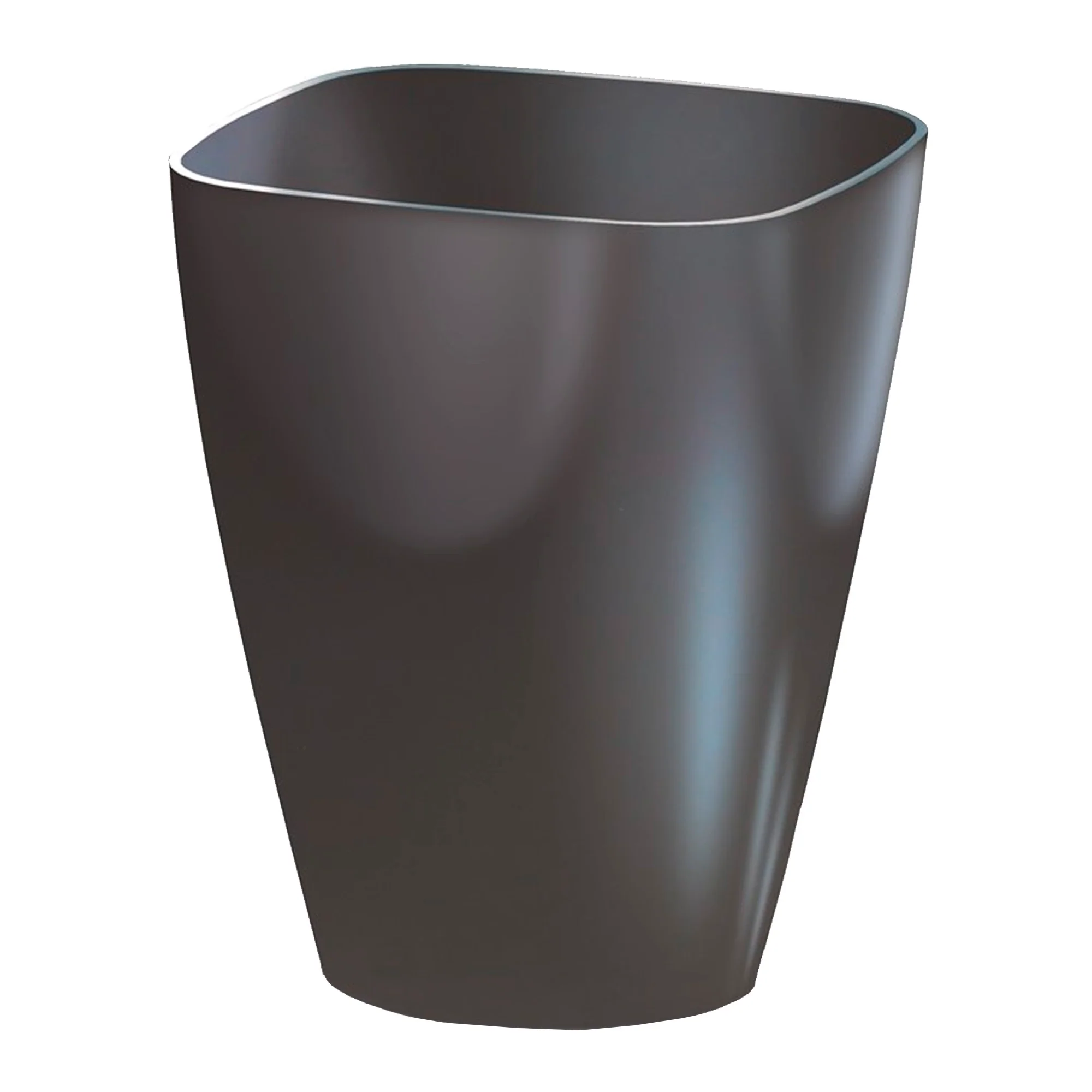 Maceta Coubi Orchid 1,6l., Dimensiones (mm) 132x132x165, Color Antracita