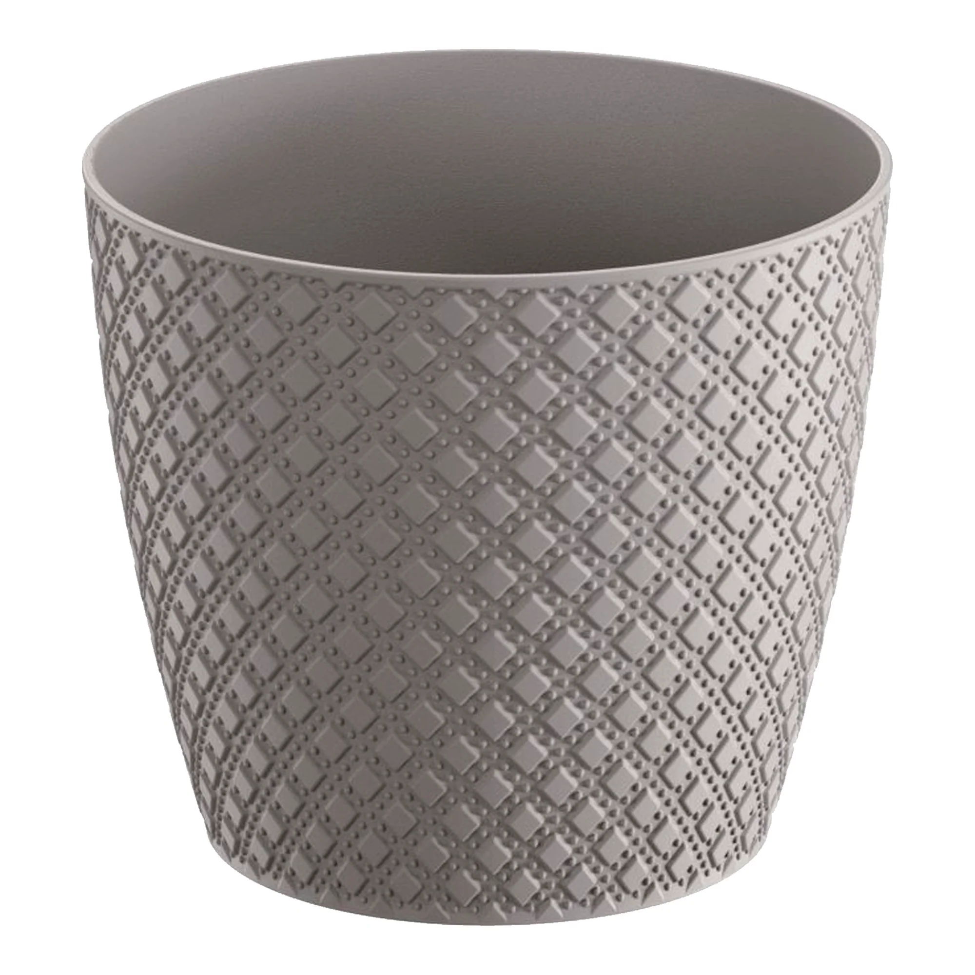 Maceta Orient 3,5l., Dimensiones (mm) 189x189x167, Color Gris Piedra