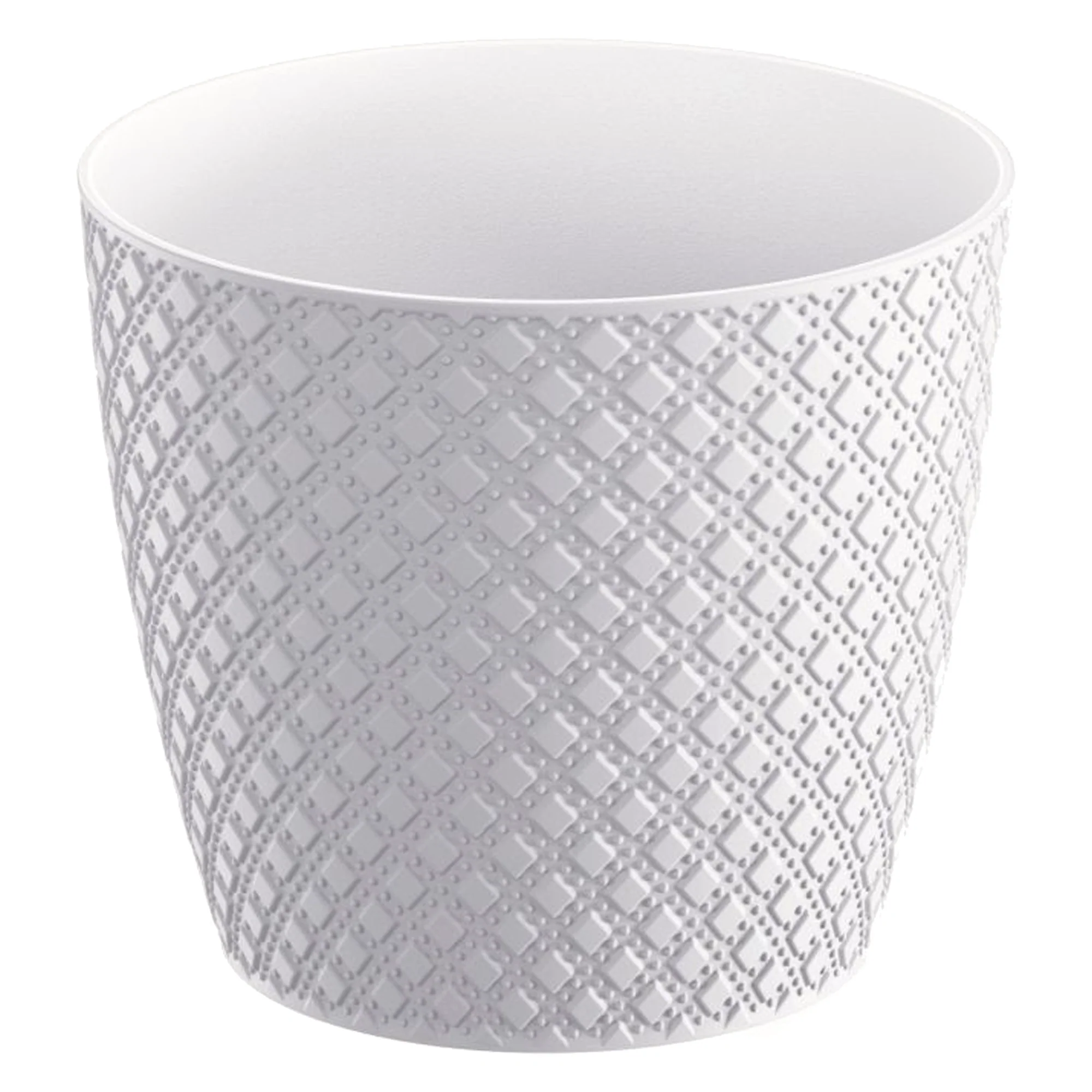 Maceta Orient 5,4l., Dimensiones (mm) 218x218x193, Color Blanco