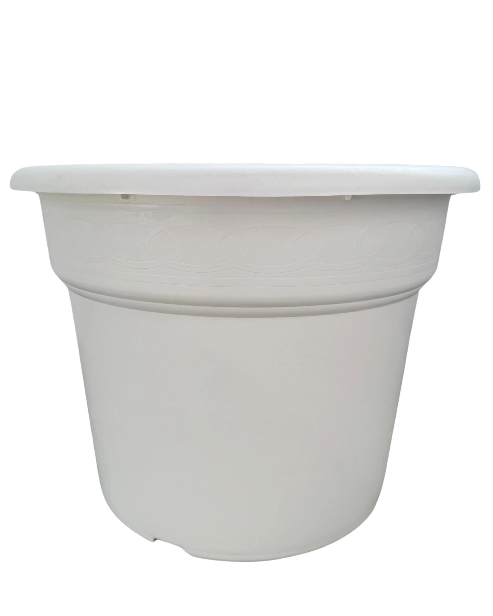 Maceta Redonda Blanca 56x44cm 65l