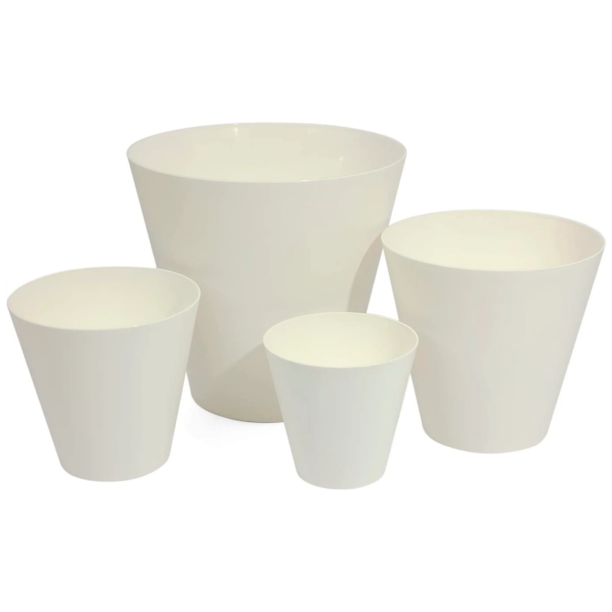 Maceta Tubus 7l., Dimensiones (mm) 250x250x233, Color Blanco - Image 4