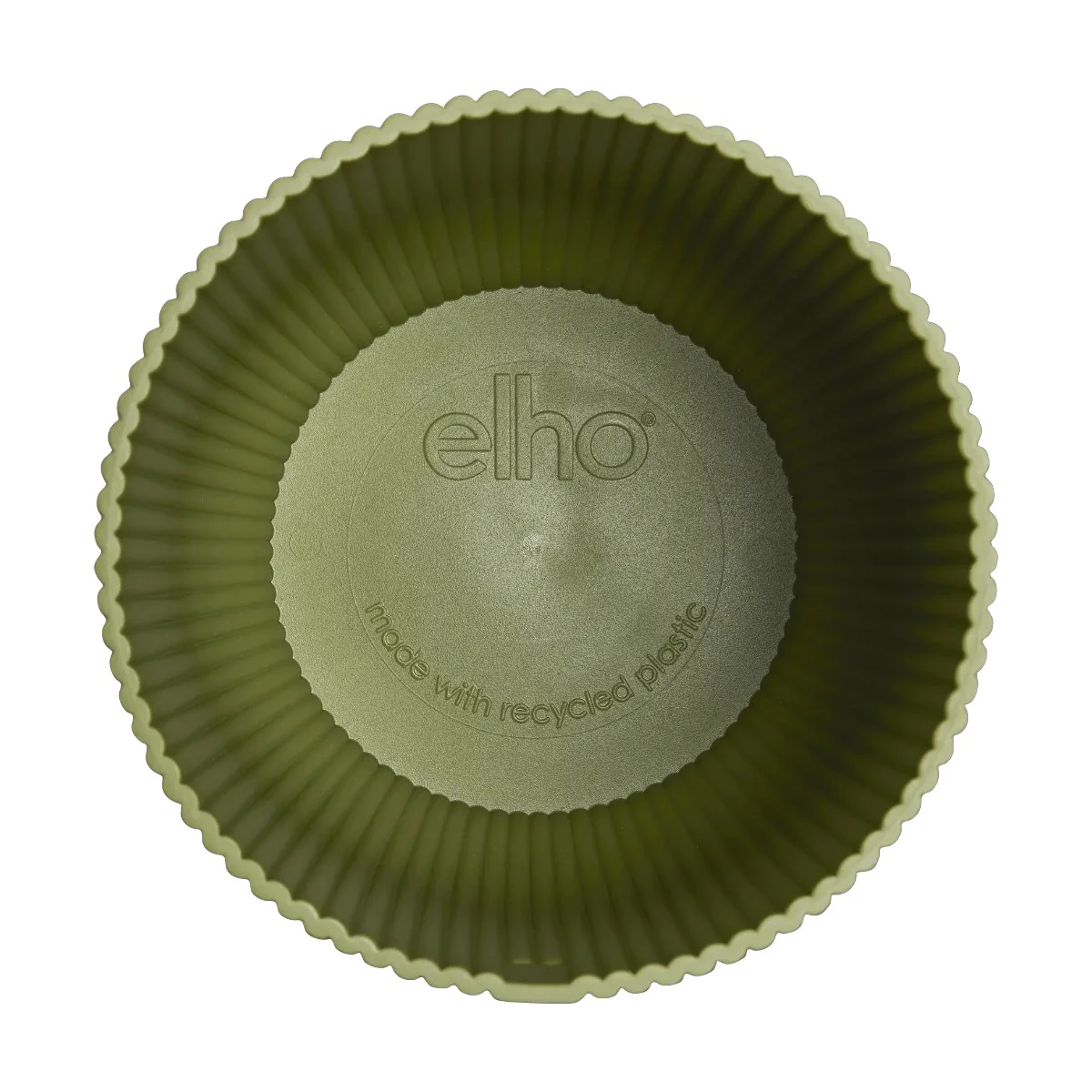 Maceta Verde Helecho Vibes Fold Round Elho 14cm 100% reciclado - Image 3