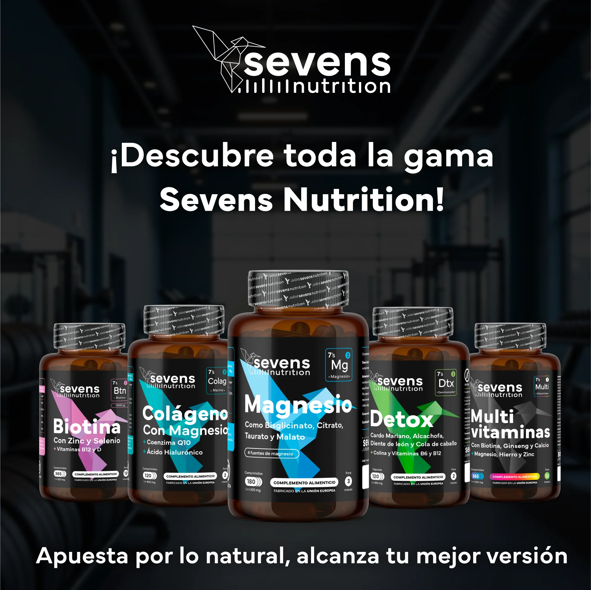 Magnesio Complex 4 En 1 + Detox Natural Con Cardo Mariano. Sevens Nutrition. Energía, Depuración Y Equilibrio Digestivo - Image 6