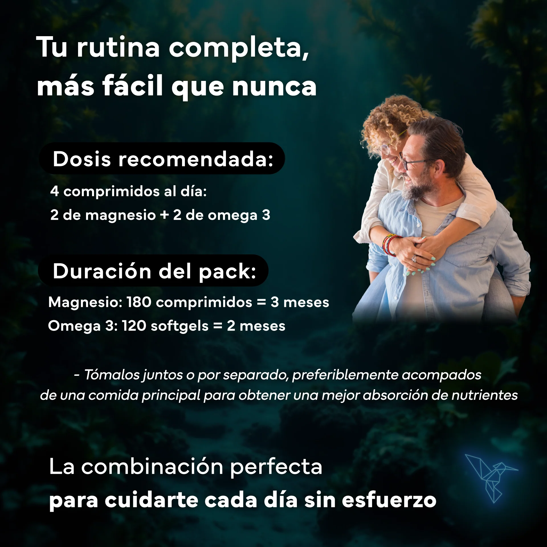Magnesio Complex 4 En 1 + Omega 3 2000mg Omegatex®. Sevens Nutrition. Energía, Corazón, Cerebro Y Músculos - Image 5