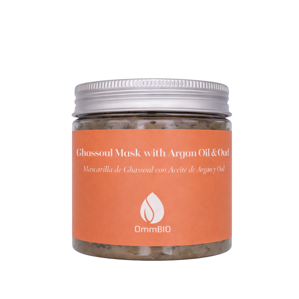 Mascarilla De Ghassoul Con Aceite De Argán Y Oud