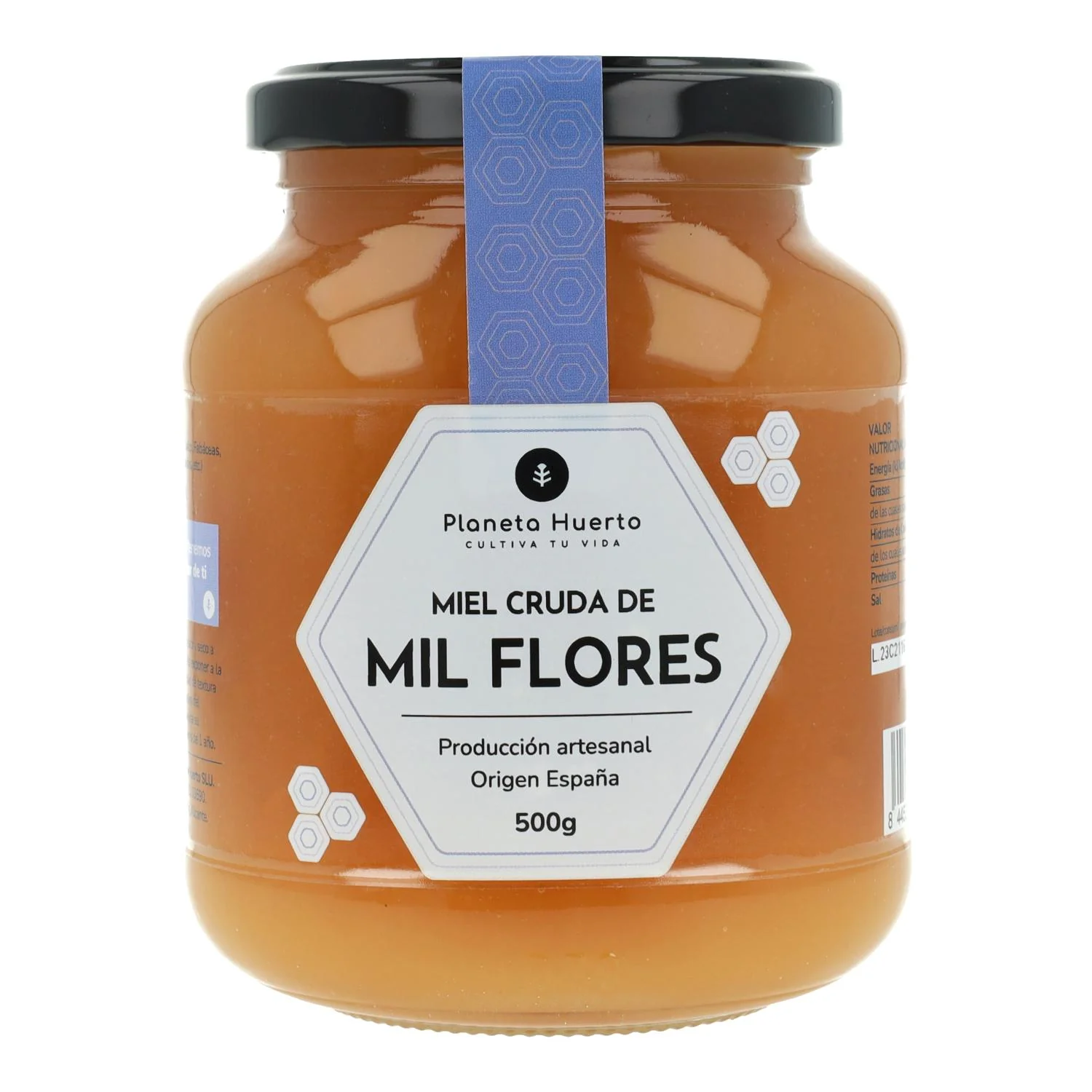 Miel Cruda de Mil Flores Planeta Huerto 500 g