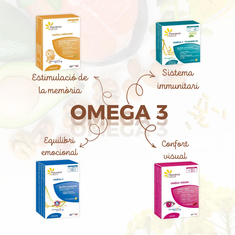 Omega 3 Fleurance Nature 60 Cápsulas - Image 4