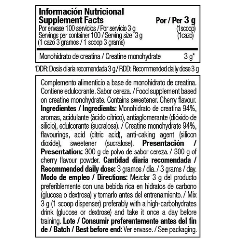 One Raw Creatine Ultra Pure 200 Mesh 300 Gr Neutro - Image 2