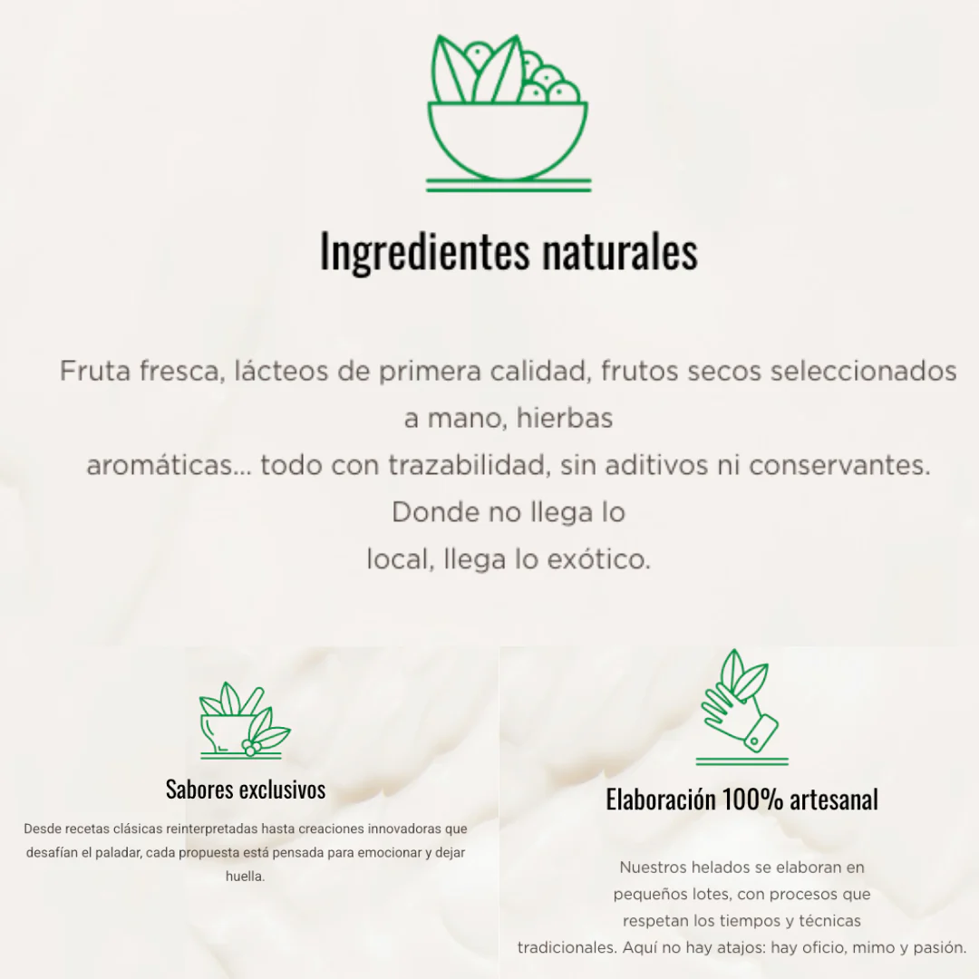 Pack Mix Helado Artesano Eco Sin Gluten Ni Azúcar Refinado Mango&Maracuyá Granada&Naranja Runakay 6x460ml/400g - Image 2