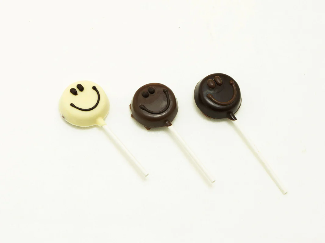 Piruleta Bio De Chocolate Con Leche Crujiente