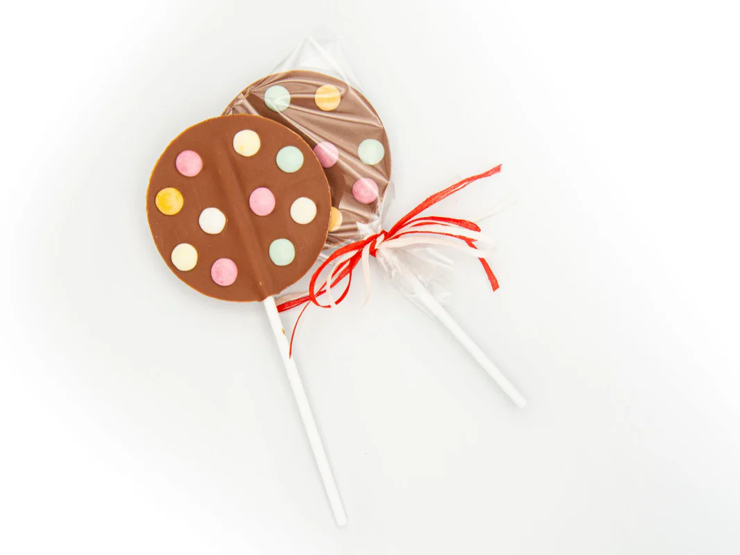 Piruleta De Chocolate Bio De Colorines