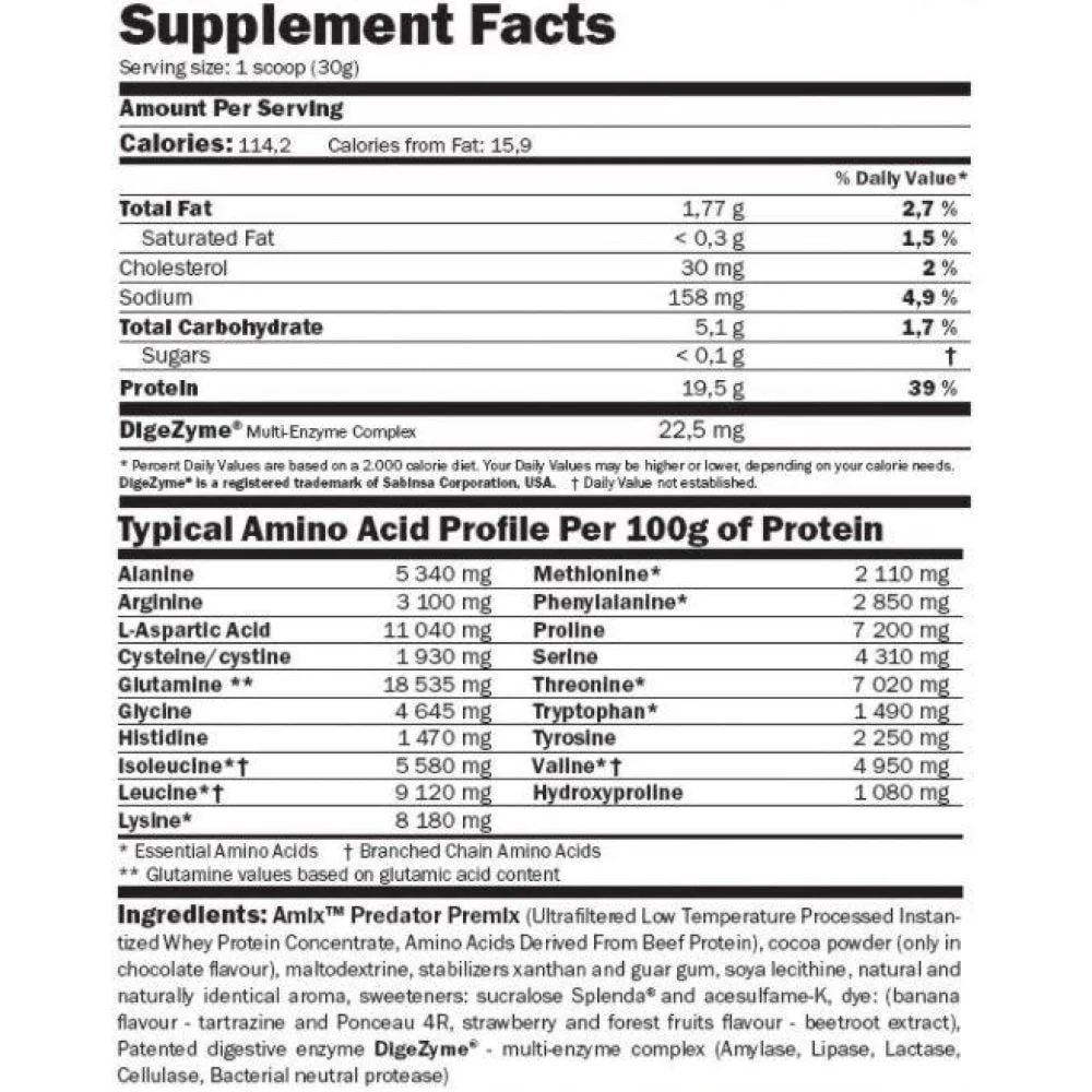Predator Protein 2 Kg Vainilla - Image 2