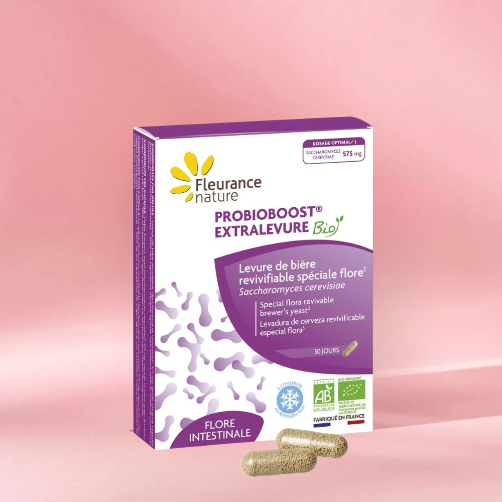 Probioboost® Extralevadura Levadura De Cerveza Revivificable Eco Fleurance Nature 30 Cápsulas - Image 2