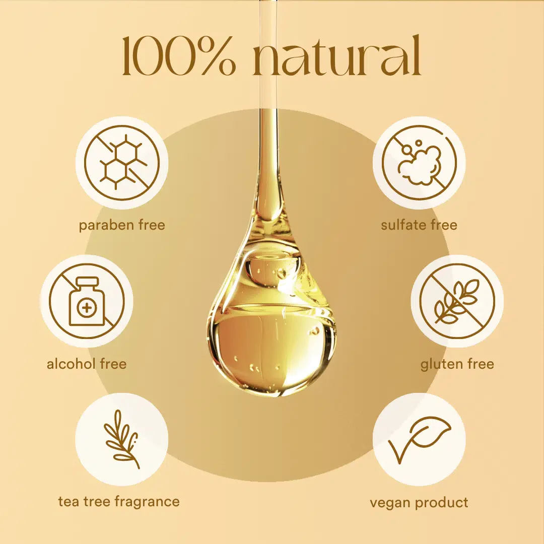 QKnatur - Champú Aceite Del Árbol Del Té 250 Ml. Elimina Caspa. Para El Picor Y La Irritación. Cuero Cabelludo Sensible - Image 5