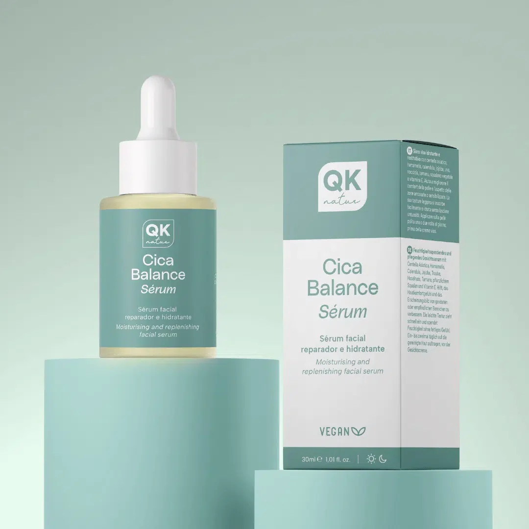 QKnatur - Cica Balance Sérum Facial Reparador Con Centella Asiática, Hamamelis Y Caléndula | Para Piel Sensible | 30 Ml - Image 6