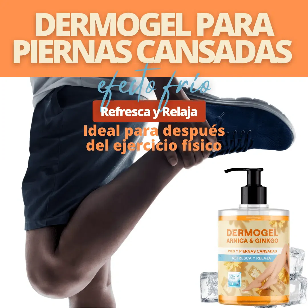 QKnatur - Gel Árnica & Ginkgo Efecto Frío 500ml - Alivio Y Frescor Para Piernas Y Pies Cansados - Relajante E Hidratante - Image 3