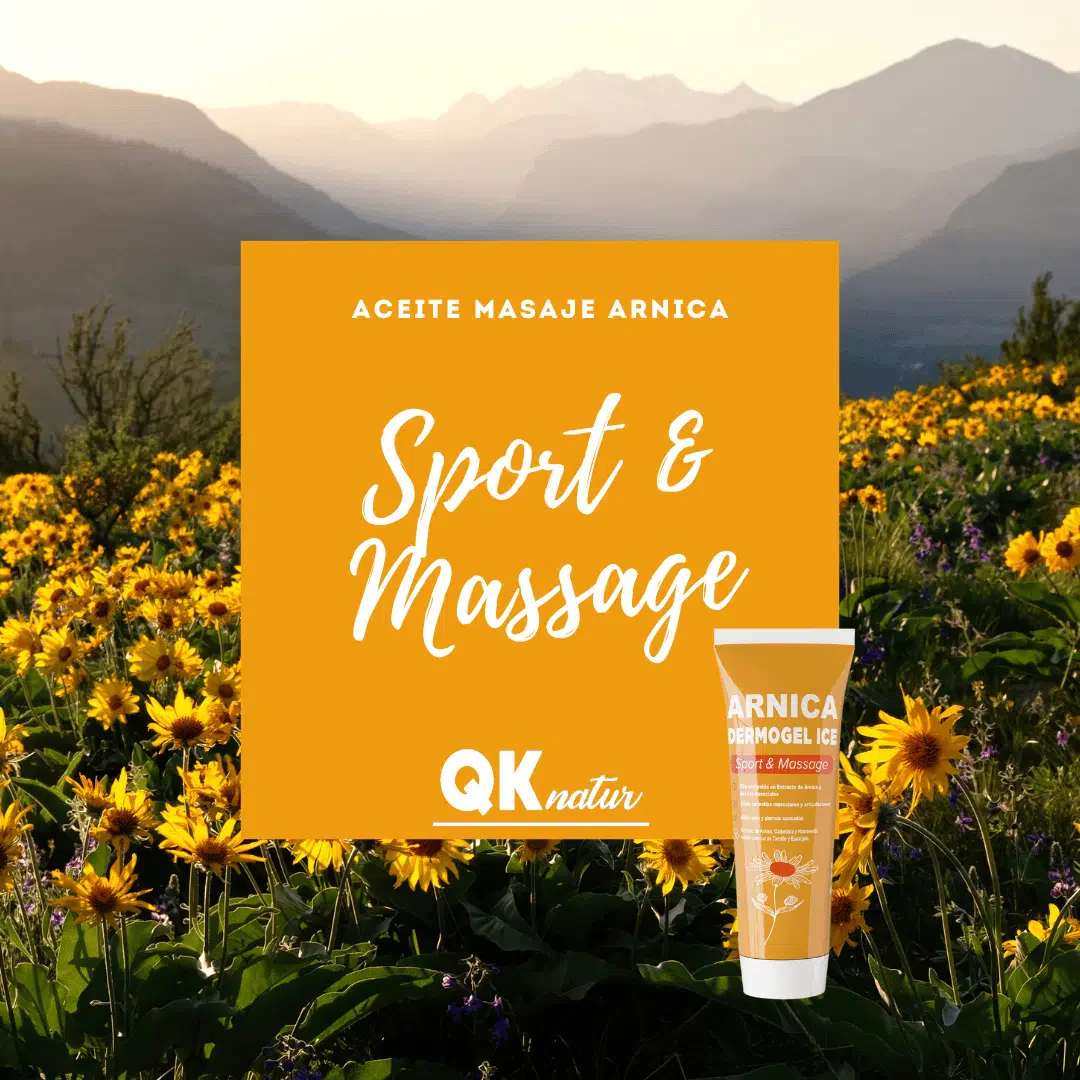 QKnatur - Gel Crema Árnica Para Músculos Y Articulaciones 100ml | Efecto Frío | Caléndula Y Hamamelis | Absorción Rápida - Image 2