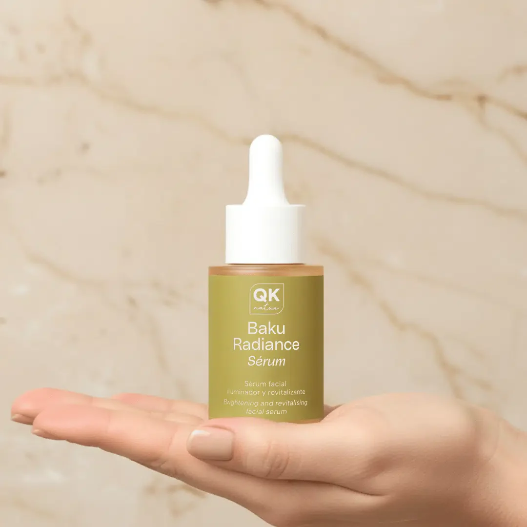 QKnatur - Sérum Facial Baku Radiance - Con Bakuchiol, Q10 Y Rosa Mosqueta - Mejora Elasticidad. Sin Perfume - 30 Ml. - Image 5