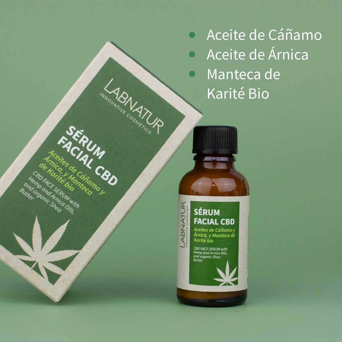 Sérum Facial CBD Labnatur 30 ml | Hidratante | Cuidado Intensivo | Cuidado Facial - Image 3