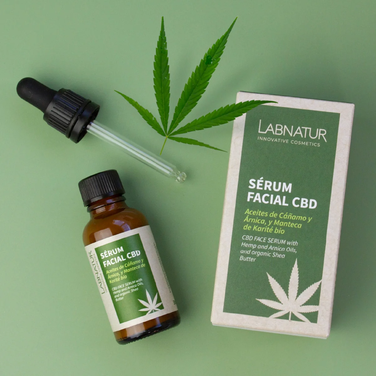 Sérum Facial CBD Labnatur 30 ml | Hidratante | Cuidado Intensivo | Cuidado Facial - Image 4
