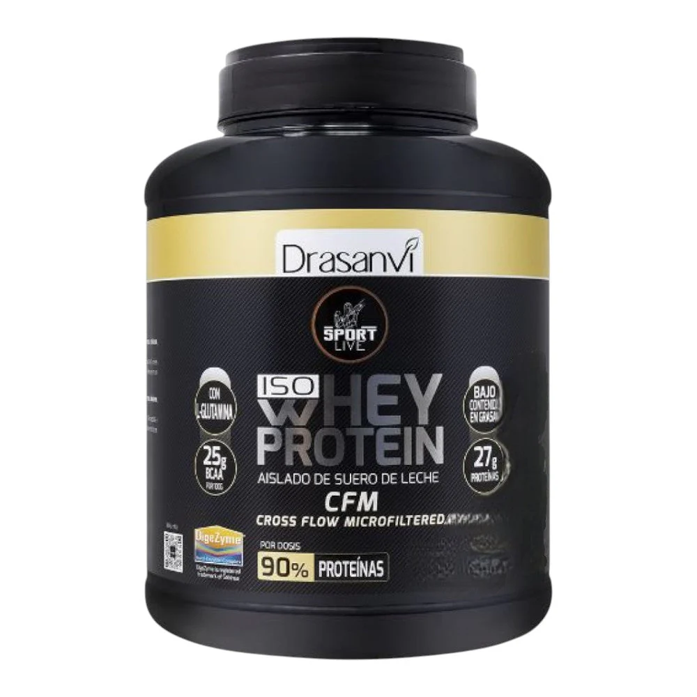 Sport Live Iso Whey Protein Aislado 1.6 Kg Doble Chocolate