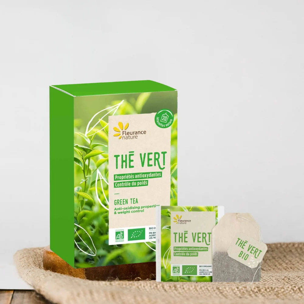 Té Verde Fair Trade Eco Fleurance Nature 20 Bolsitas - Image 2