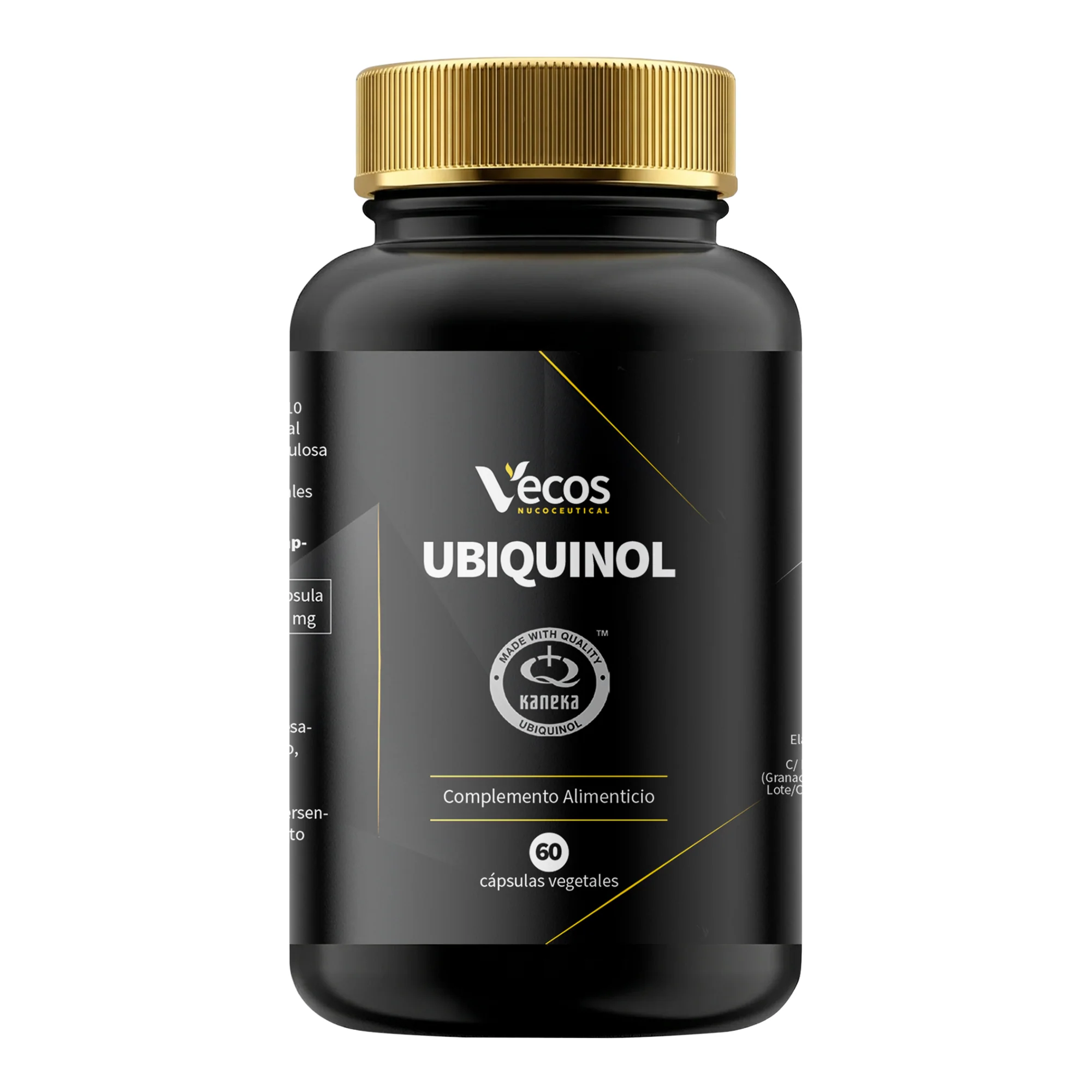 Ubiquinol Kaneka Q10 Vecos 60 Cápsulas | Energía Celular Y Salud Cardiovascular | 100 Mg