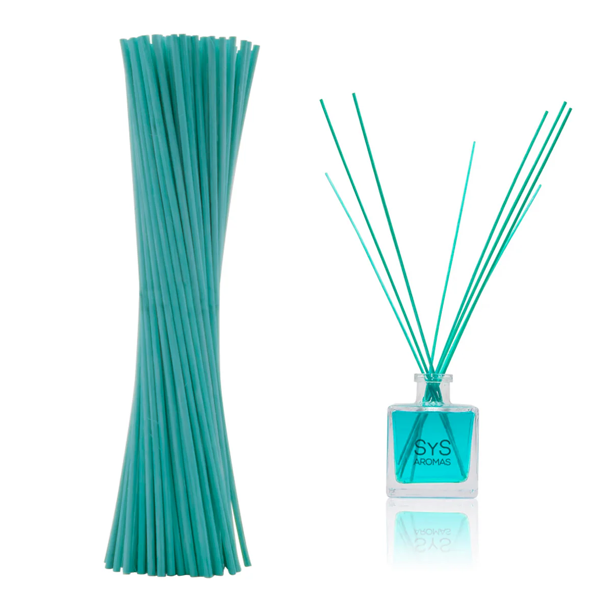 Varillas Difusor SYS 50 Uds | Ratán Natural Azul | Mikado | Alta Absorción | 2,5 mm X 32 cm - Image 2