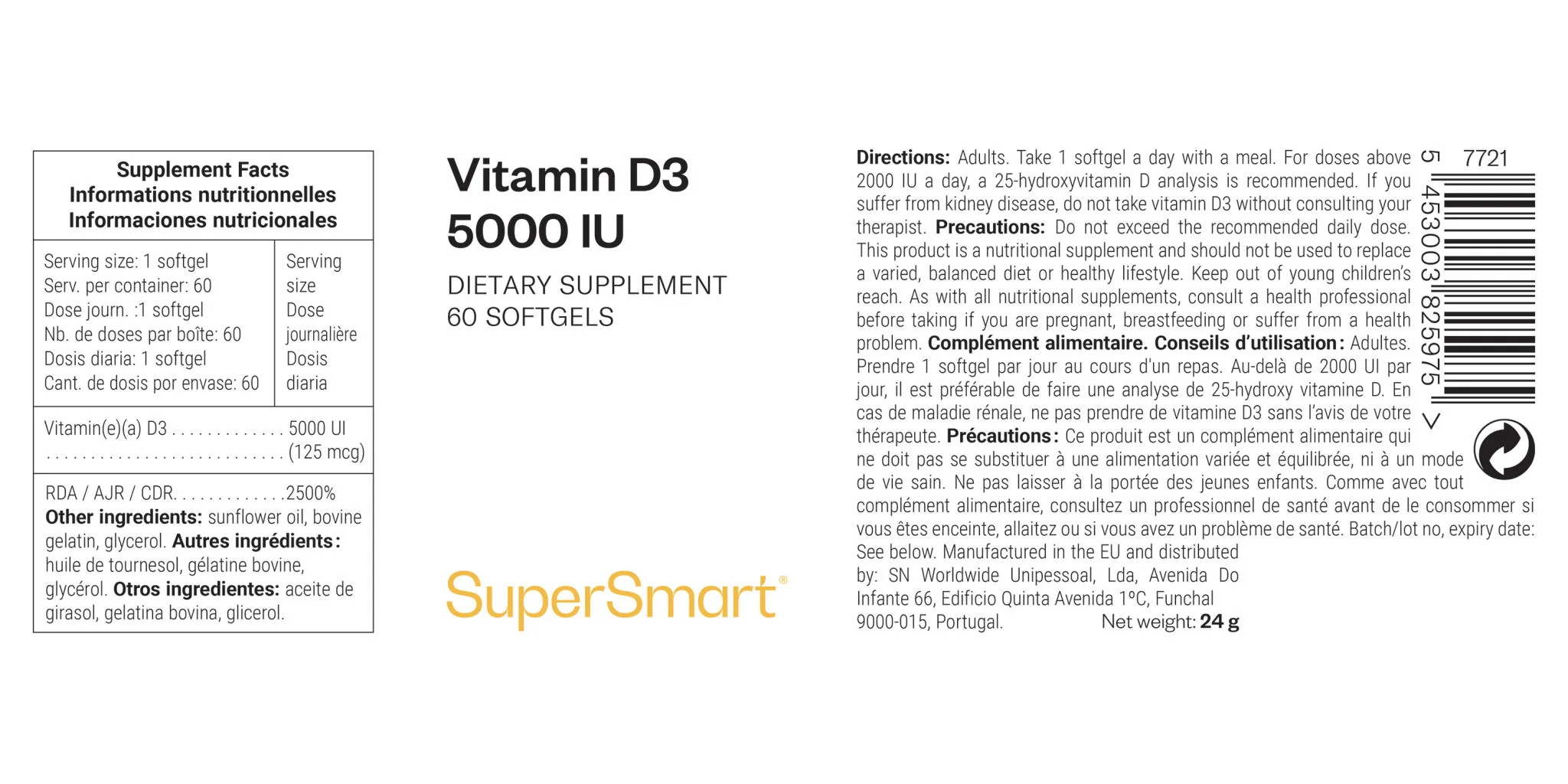 Vitamin D3 5000 Iu - Image 2