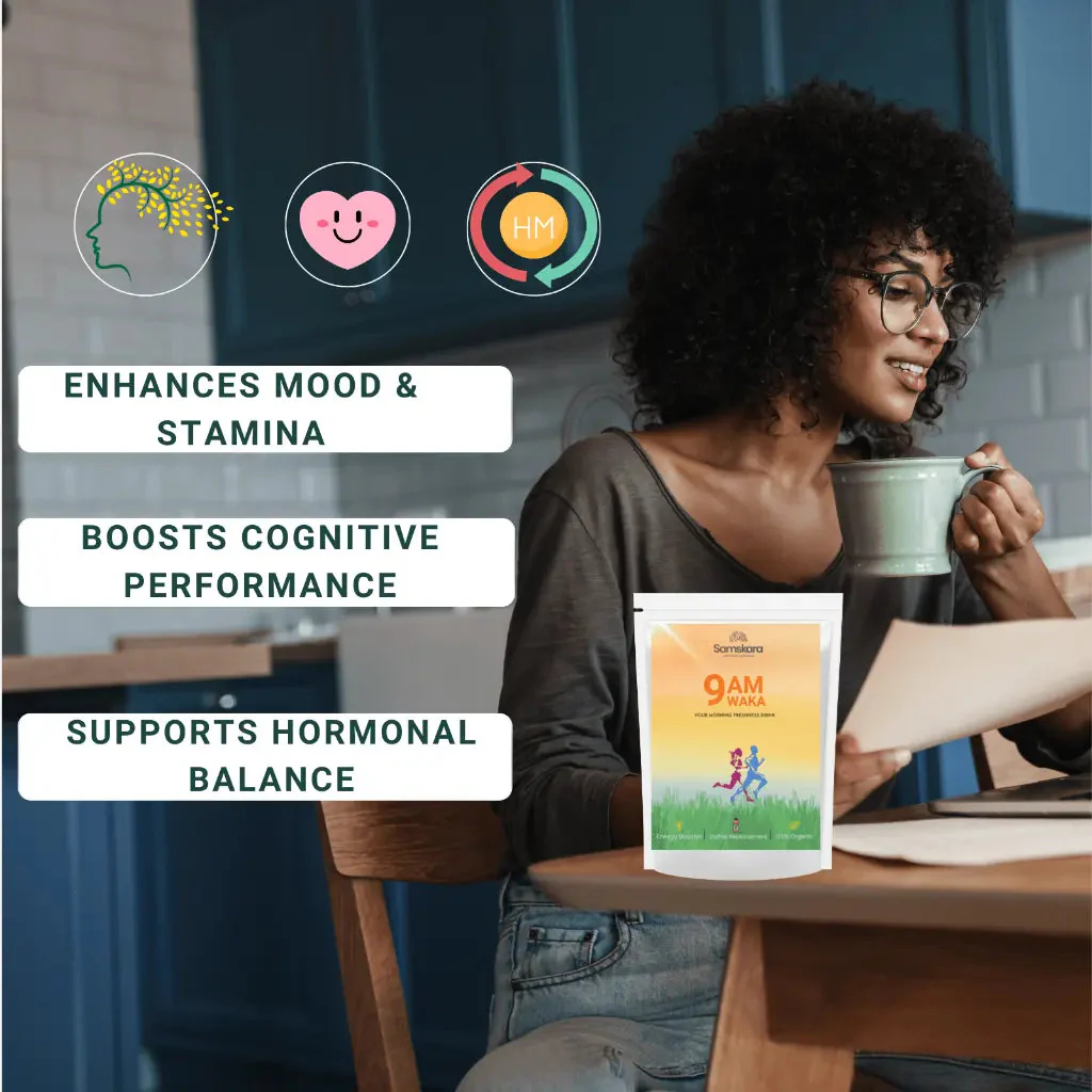 Waka 9 A.m — Mezcla Matutina Superfood Bio - 160g - Image 3