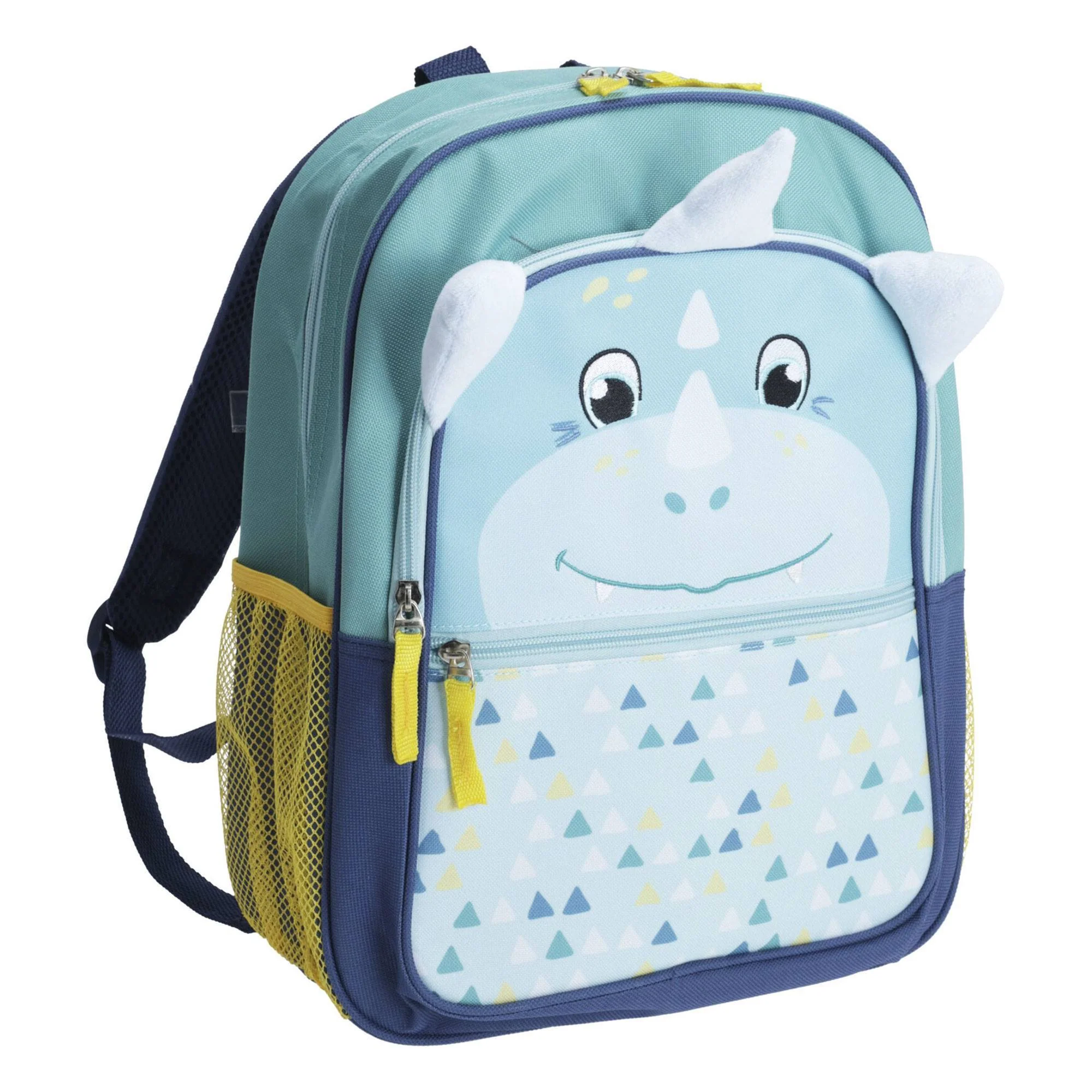 Well Home Mochila Infantil Diseño Dino Azul 27x12x36cm