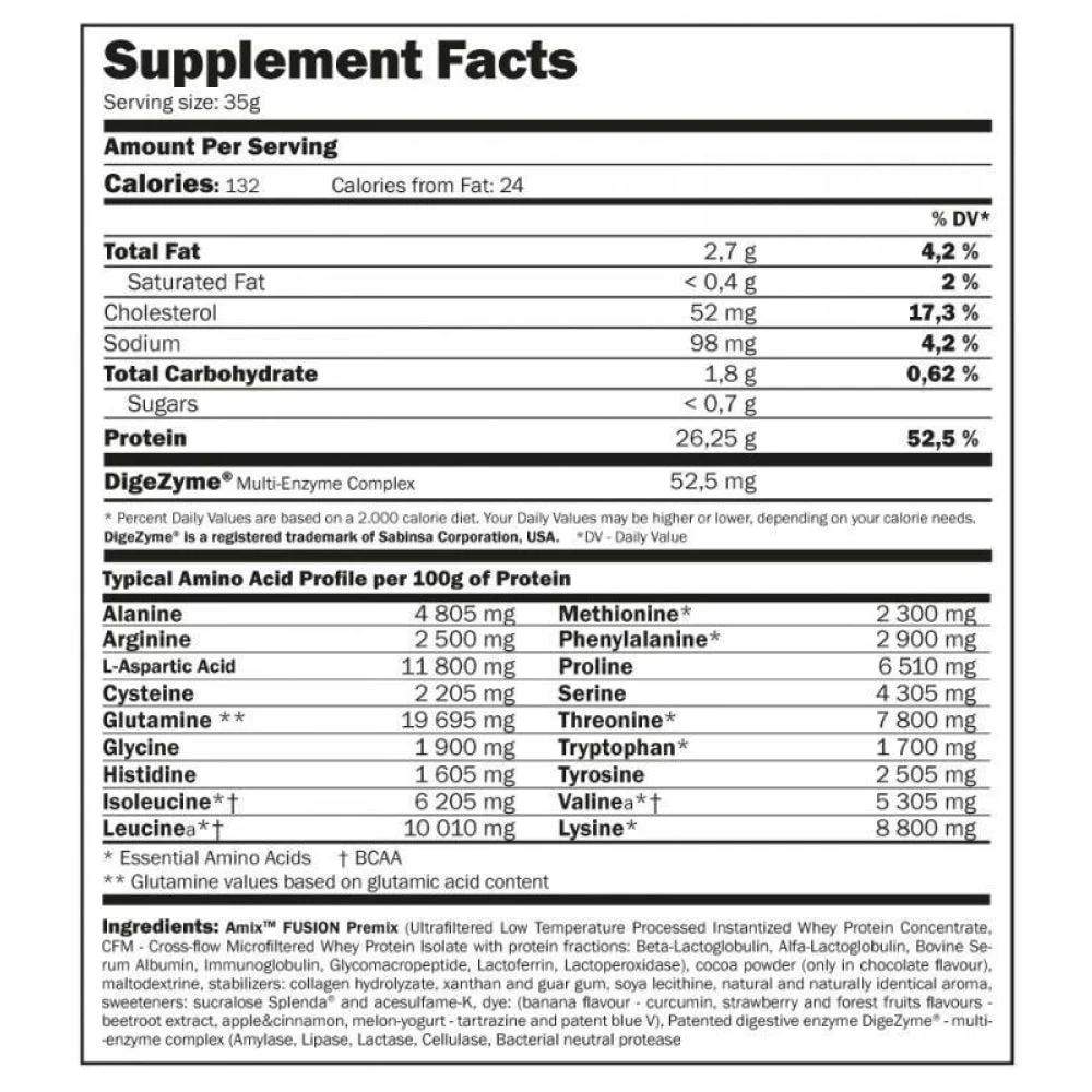 Whey Pure Fusion 1 Kg Chocolate - Coco - Image 2