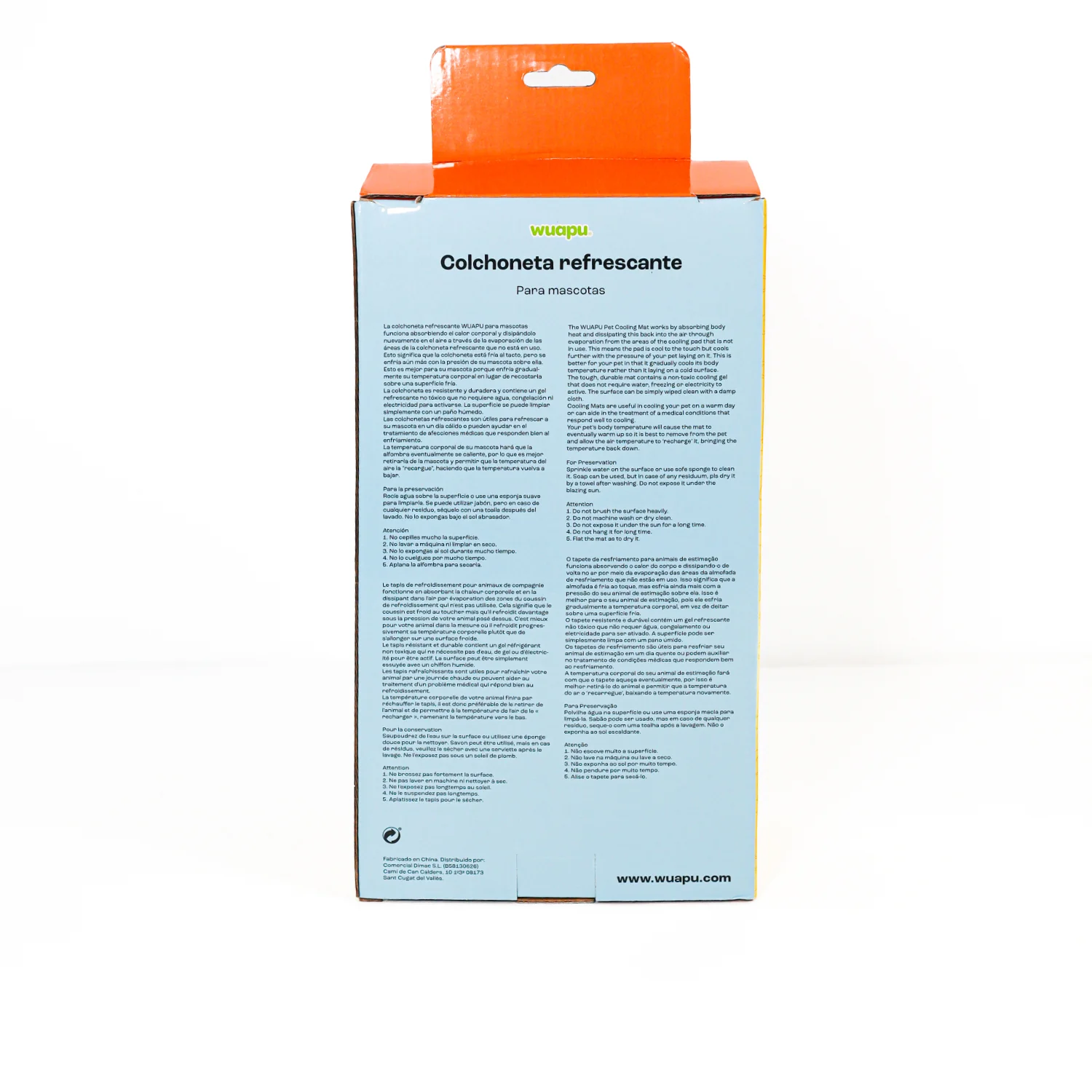 Wuapu Colchon Gel Refresh M 65x50 Alaska - Image 3